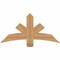 Ekena Millwork Alberta Smooth Timber Gable Bracket, Western Red Cedar, 48"W x 24"H x 1 1/2"D x 5 1/2"F, 12/12 Pitch GBW048X24X0206ALB00SWR - alternate 1